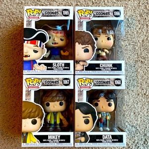 The Goonies Funko Pop Set - NEW IN BOX, NEVER Opened